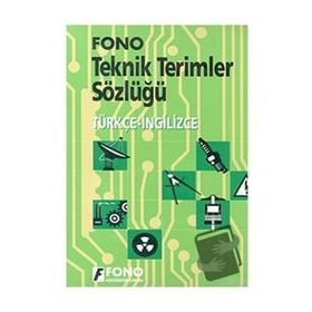 Fono Yayınları İngilizce-Türkçe Teknik Terimler Sözlüğü