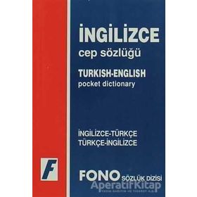 Fono Yayınları İngilizce / Türkçe - Türkçe / İngilizce Cep Sözlüğü