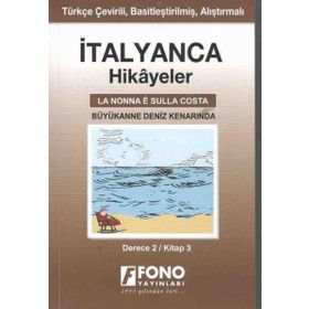 Fono Yayınları - İtalyanca Hikayeler - Büyükanne Deniz Kenarında Derece 2