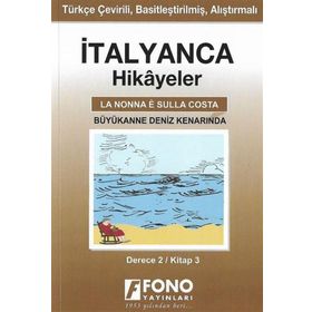 Fono Yayınları - İtalyanca Hikayeler - Büyükanne Deniz Kenarında Derece 2