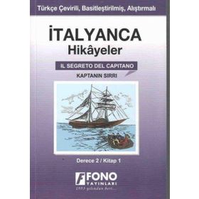 Fono Yayınları - İtalyanca Hikayeler - Kaptanın Sırrı Derece 2