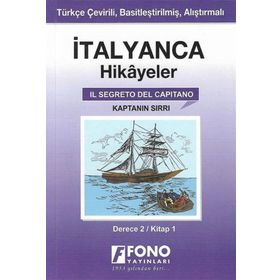 Fono Yayınları - İtalyanca Hikayeler - Kaptanın Sırrı Derece 2