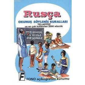 Fono Yayınları Rusça Okunuş-Söyleniş Kuralları