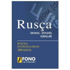 Fono Yayınları Rusça Okunuş-Söyleniş Kuralları