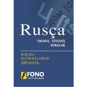 Fono Yayınları Rusça Okunuş-Söyleniş Kuralları
