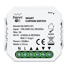 Fonri WF3-EL3-0201-11 CP03 Wi-Fi Panjur Anahtar