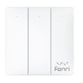 Fonri WF3-EL3-0203-03 Wi-Fi 3'lü Duvar Anahtarı
