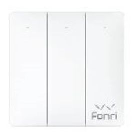 Fonri WF3-EL3-0203-03 Wi-Fi 3'lü Duvar Anahtarı