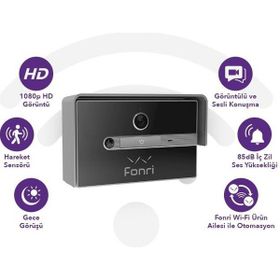 Fonri WF3-EL3-0502-02 Kablosuz Akıllı Kapı Zili