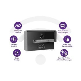 Fonri WF3-EL3-0502-02 Kablosuz Akıllı Kapı Zili