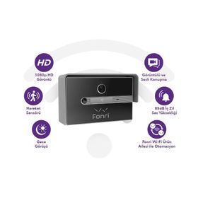Fonri WF3-EL3-0502-02 Kablosuz Akıllı Kapı Zili