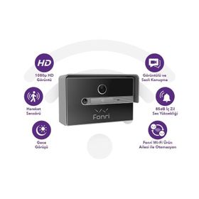 Fonri WF3-EL3-0502-02 Kablosuz Akıllı Kapı Zili