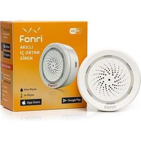 Fonri Wi-Fi Akıllı Beyaz İç Siren