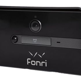 Fonri Wi-Fi Siyah Akıllı Kapı Zili