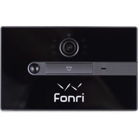 Fonri Wi-Fi Siyah Akıllı Kapı Zili