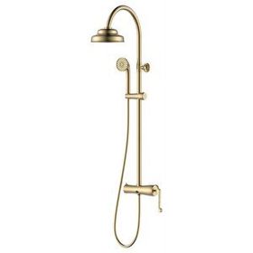 Fontana FA-6052 Fırçalanmış Altın Duş Ünitesi