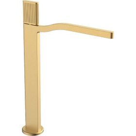 Fontana FA-7022 Mat Altın Yüksek Lavabo Bataryası