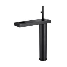 Fontana FA-8025 Mat Siyah Yüksek Lavabo Bataryası