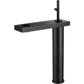 Fontana FA-8025 Mat Siyah Yüksek Lavabo Bataryası
