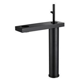 Fontana FA-8025 Mat Siyah Yüksek Lavabo Bataryası