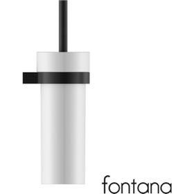 Fontana FJ-10504 Mat Siyah Tuvalet Fırçası