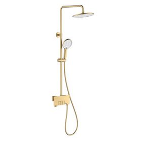 Fontana FJ-3152 Fırçalanmış Altın Duş Ünitesi