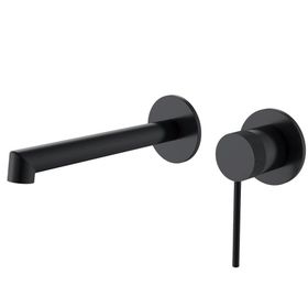 Fontana FJ-A2005 Mat Siyah Ankastre Lavabo Bataryası