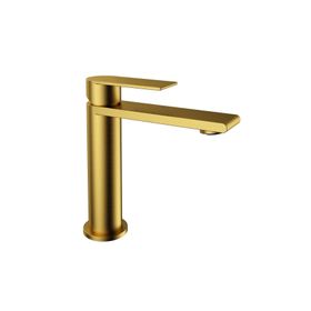 Fontana FJ-SS1012 Fırçalanmış Altın Lavabo Bataryası