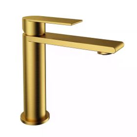 Fontana FJ-SS1012 Fırçalanmış Altın Lavabo Bataryası