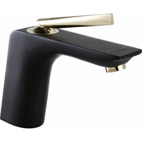 Fontana FK-1615 Siyah Gold Lavabo Bataryası