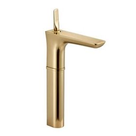 Fontana FK-5122 Mat Altın Yüksek Lavabo Bataryası