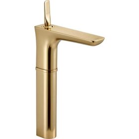 Fontana FK-5122 Mat Altın Yüksek Lavabo Bataryası