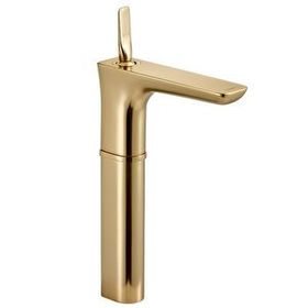 Fontana FK-5122 Mat Altın Yüksek Lavabo Bataryası