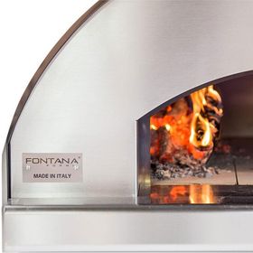 Fontana Forni Mangiafuoco Rosso Pizza Fırını
