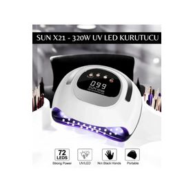 Fontenay Sun X 21 Uv Led Tırnak Kurutucu 320 W 72 Uv Led Protez Tırnak Kalıcı Oje Kurutma Makinesi