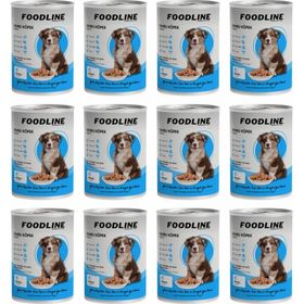 Foodline 12x400 gr Kuzu Etli Yavru Köpek Konservesi