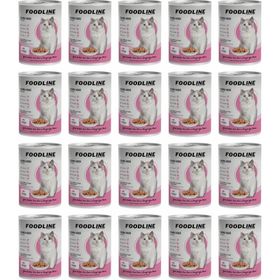 Foodline 20x400 gr Tavuklu Yavru Kedi Konservesi