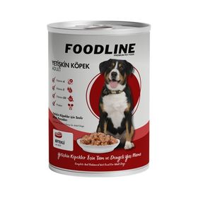 Foodline 400 gr Biftekli Yetişkin Köpek Konservesi