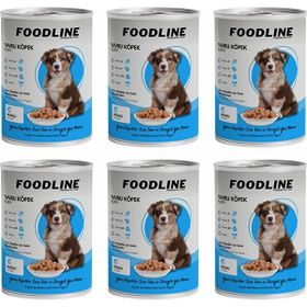 Foodline 6x400 gr Kuzu Etli Yavru Köpek Konservesi