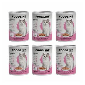 Foodline 6x400 gr Tavuklu Yavru Kedi Konservesi