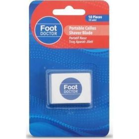 Foot Doctor 10 Adet Portatif Nasır Tıraş Aparatı Jileti