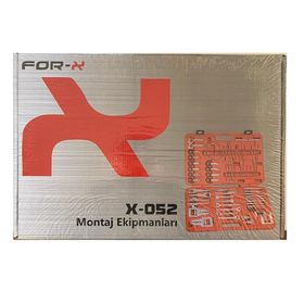 For-x X-052 52 Parça Oto Teyp Sökme Aparatı Montaj Ekipmanları