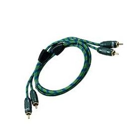 For-X X-1122G 2 RCA + 2 RCA Bakır 1 mT Amfi Ses Sistemi Kablosu