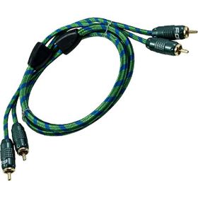 For-X X-1122G 2 RCA + 2 RCA Bakır 1 mT Amfi Ses Sistemi Kablosu