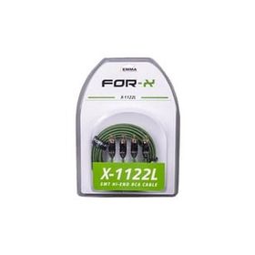 For-X X-1122L 2 RCA + 2 RCA 5 mt Bakır Kablo