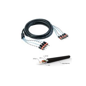 For-X X-1144 5 m 4RCA Bakır Anfi Kablosu
