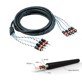 For-X X-1144 5 m 4RCA Bakır Anfi Kablosu
