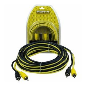 For-X X-25RCA 2 RCA + 2 RCA 5 mt Oto Anfi Kablosu