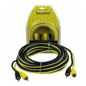 For-X X-25RCA 2 RCA + 2 RCA 5 mt Oto Anfi Kablosu