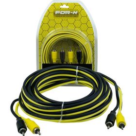 For-X X-25RCA 2 RCA + 2 RCA 5 mt Oto Anfi Kablosu